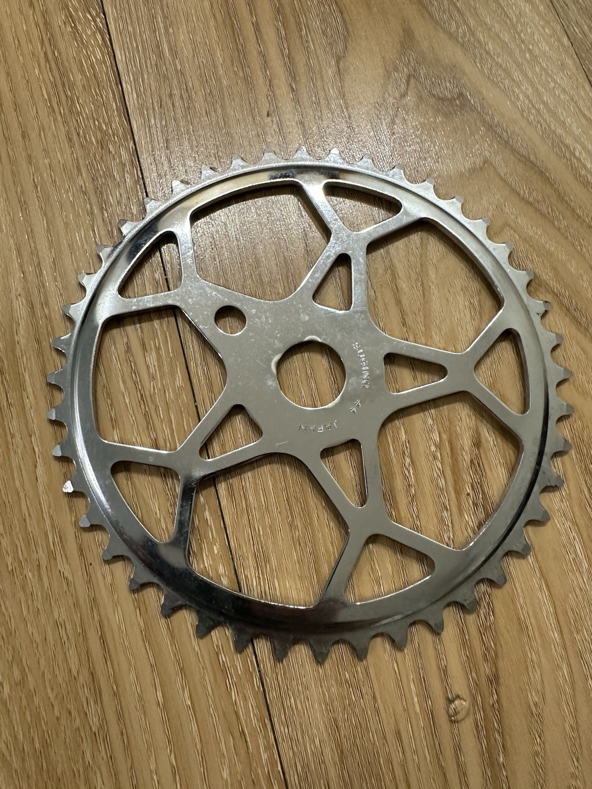 NOS Vintage Sugino Snowflake 44T Steel BMX Bike Sprocket Chainring Old School