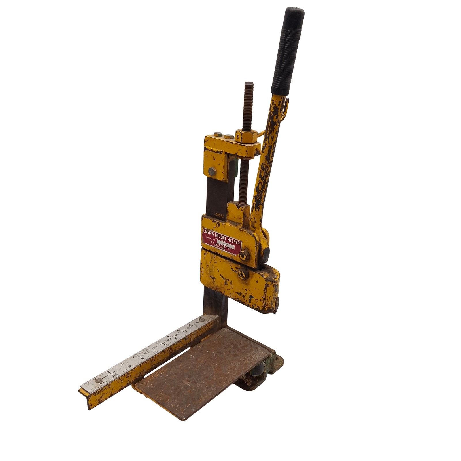 E&R Manufacturing SB-4 Elmer's Midget Helper Brick Cutter, Lever Operated