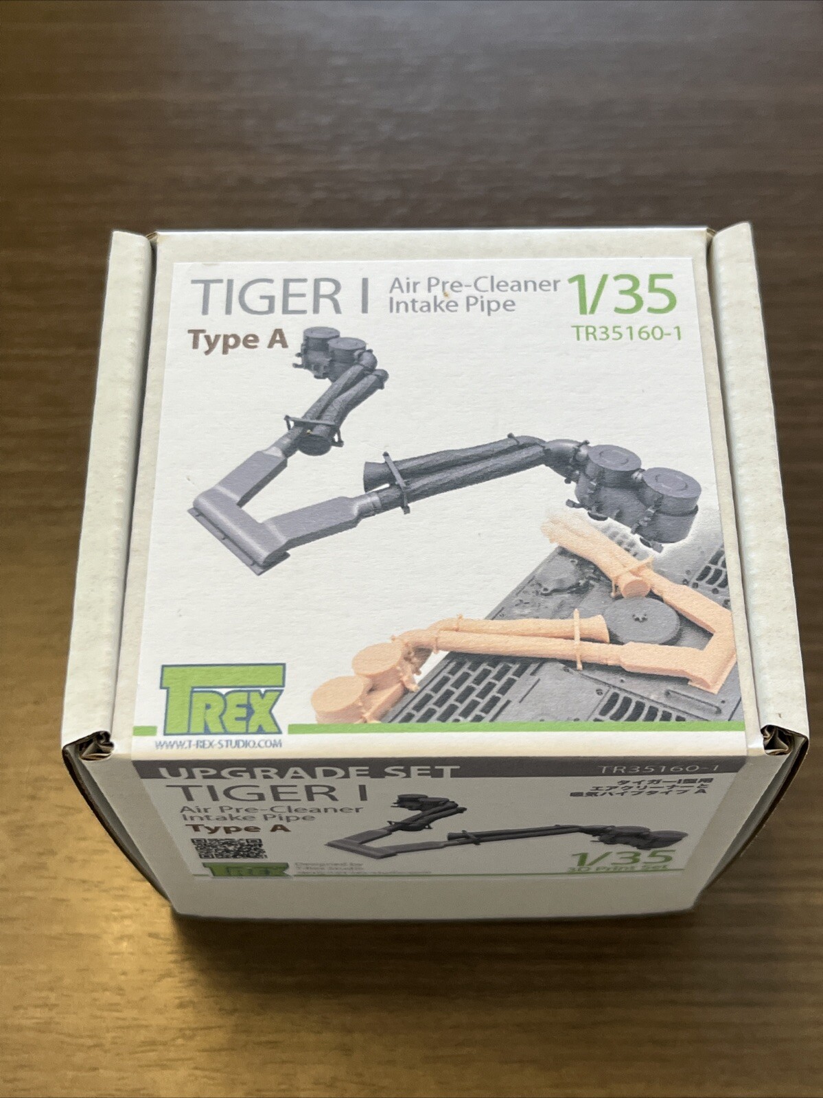 1/35 T-Rex #35160-1 Tiger I Air Pre-Cleaner Intake Pipe Type A