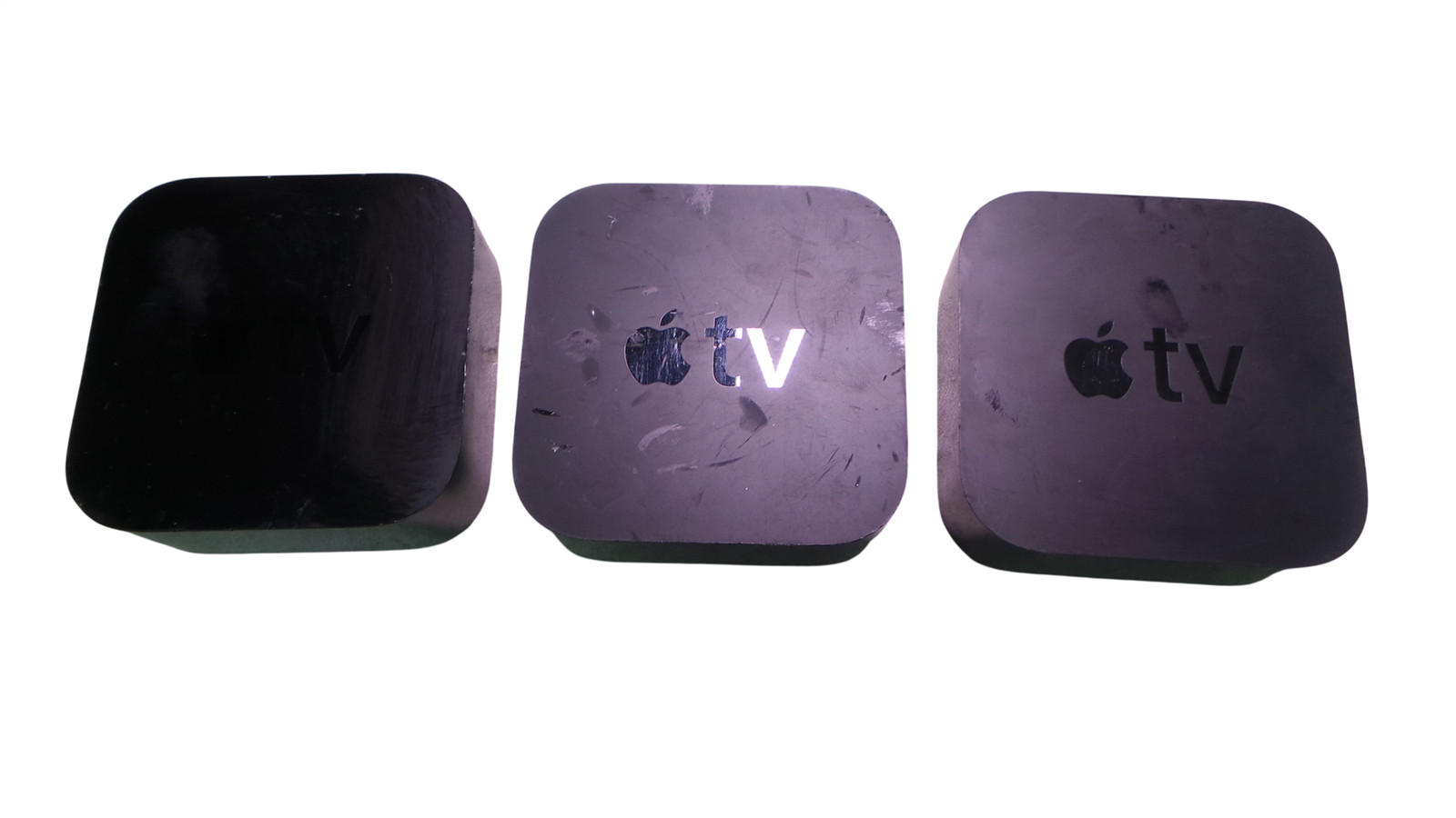 Lot of 3 Apple TV (4th Generation) HD Media Streamer A1625 - Free Shipping