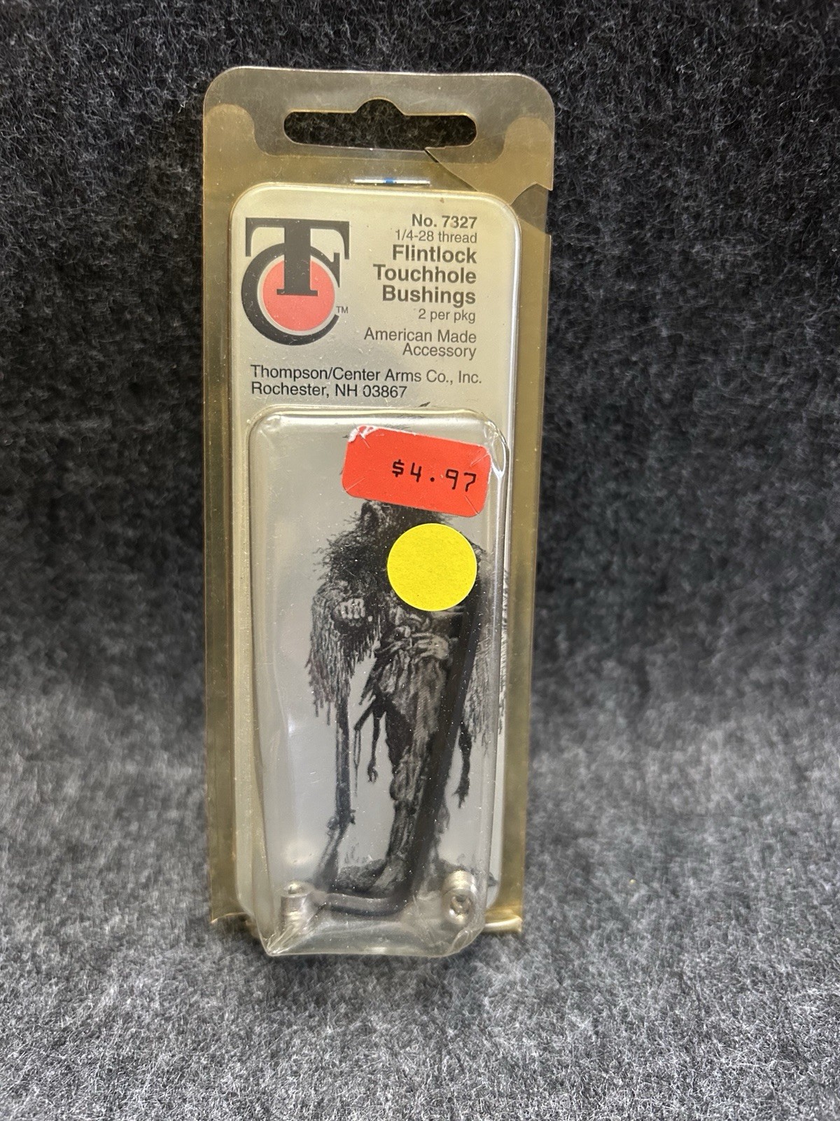 Thompson Center Flintlock Touchhole Bushings No. 7327 (1/4-28 Thread)