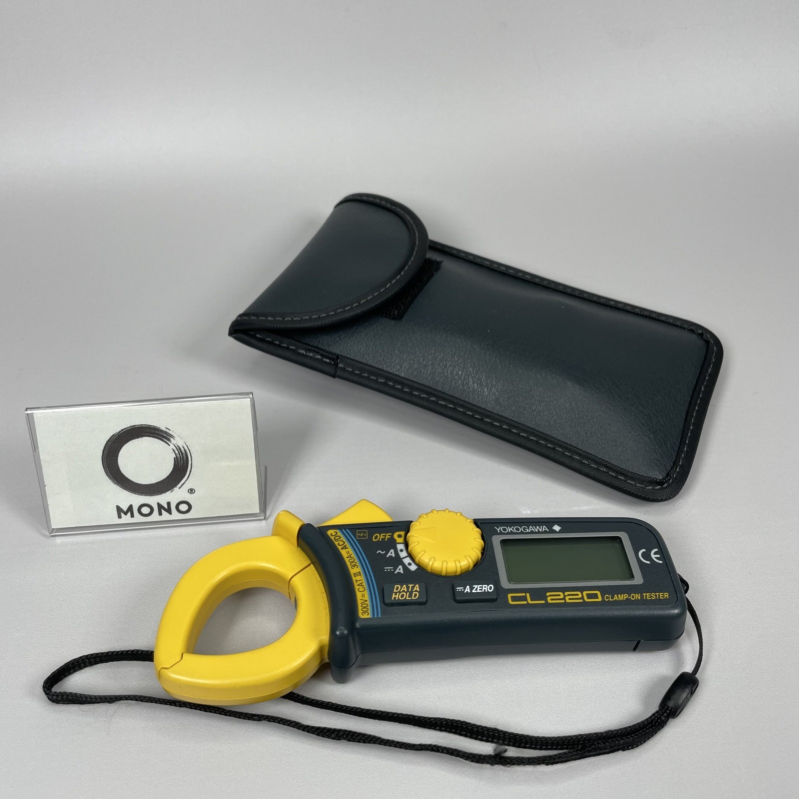 YOKOGAWA CL220 Mini Clamp Tester with Carrying Case Used Tested from Japan