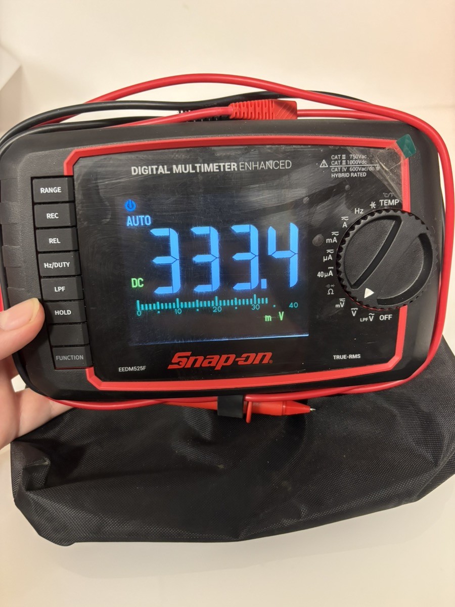 SNAP-ON Digital MultiMeter EEDM596F (KN1036942)