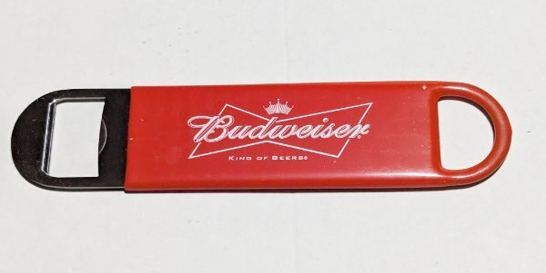 Budweiser Metal Beer Bottle Opener - New