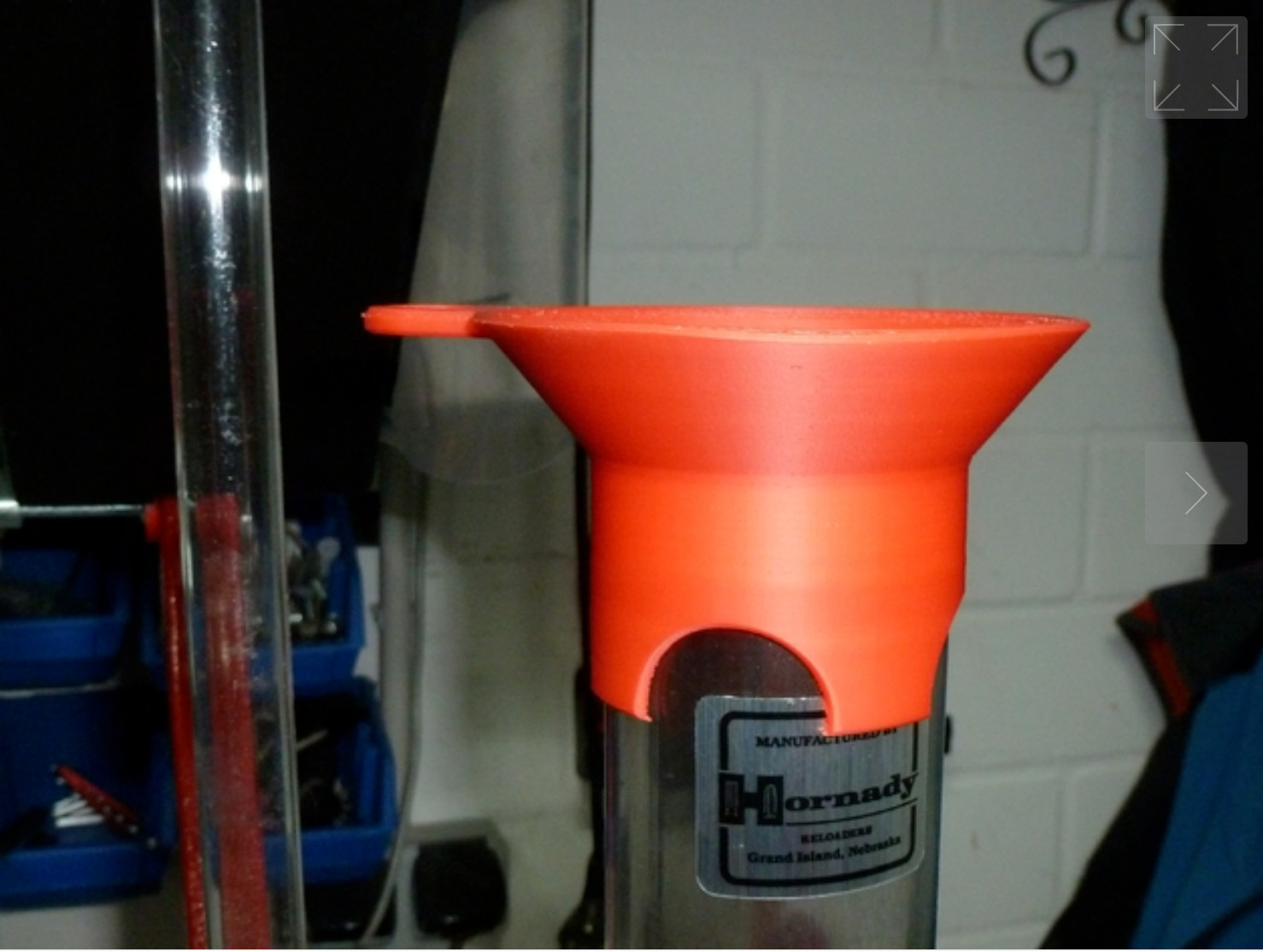 Hornady LNL Lock n Load Powder Measure Funnel - NEW - Proudly Made in the USA