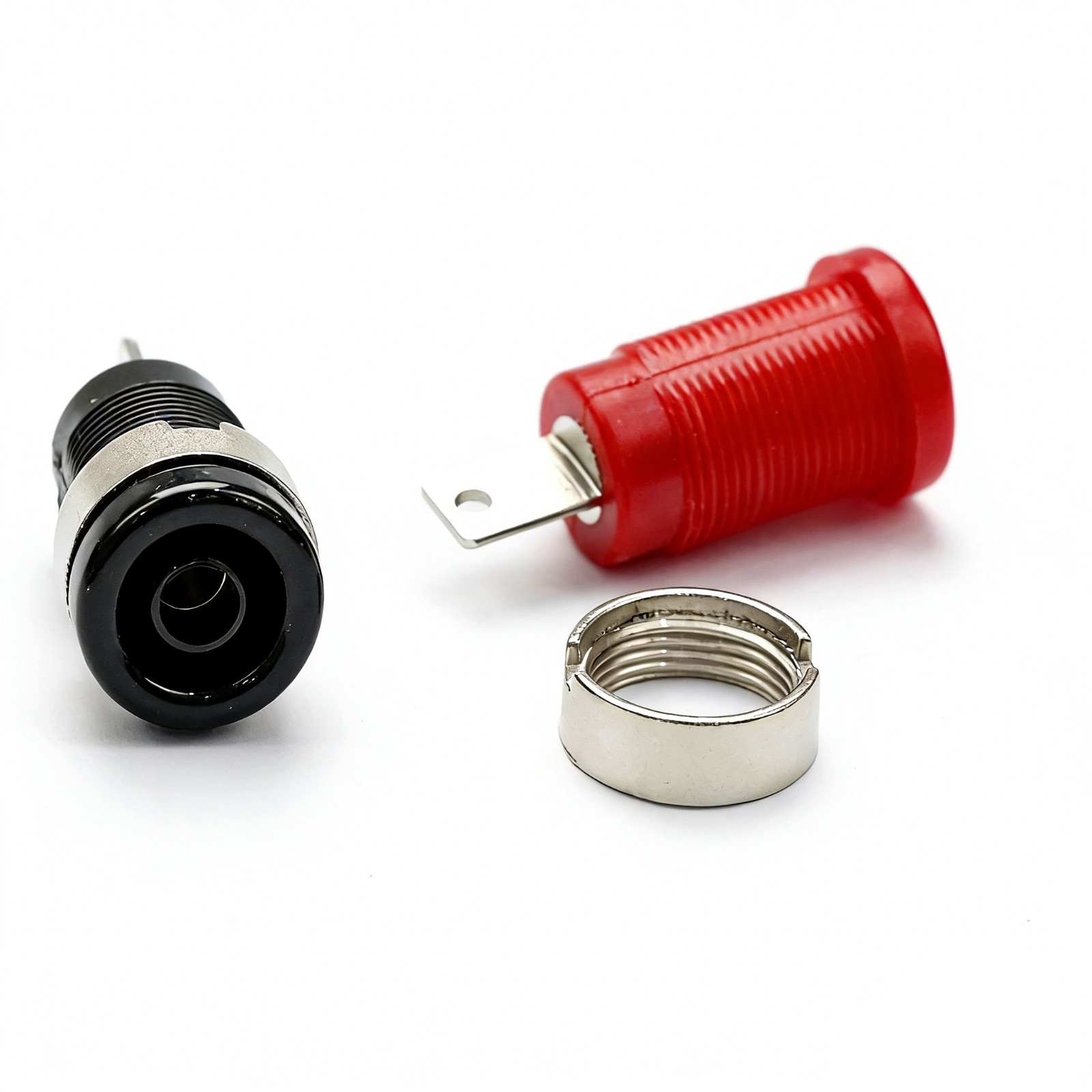 4mm Banana Jack Panel Mount Binding Post Red Black Test Terminal Connector
