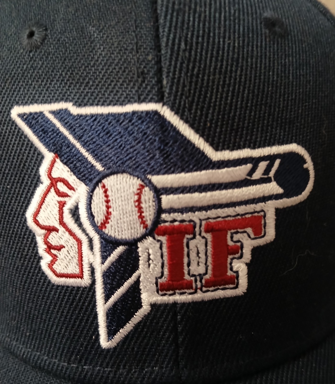 Vintage Idaho Falls Braves, Heart Institute. Snapback Cap Blue 1-Size Embroider