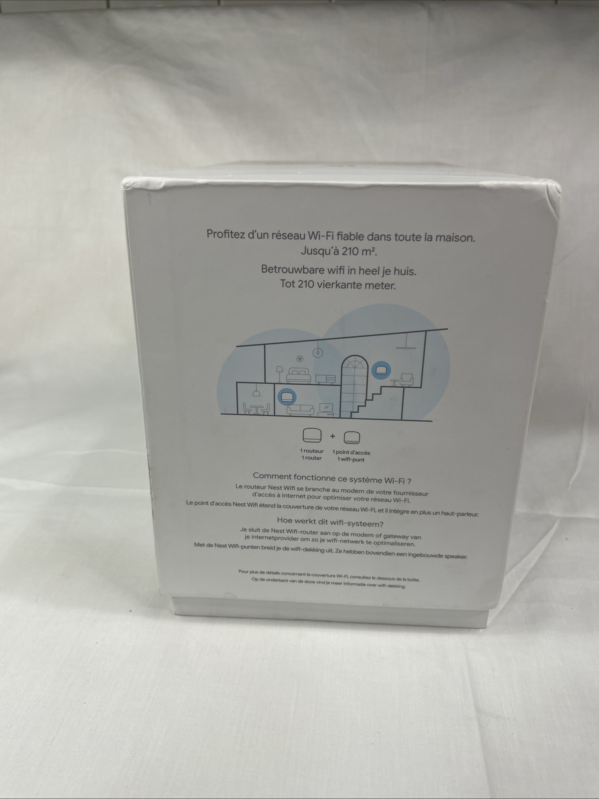 Google Nest Wifi Router and Point READ