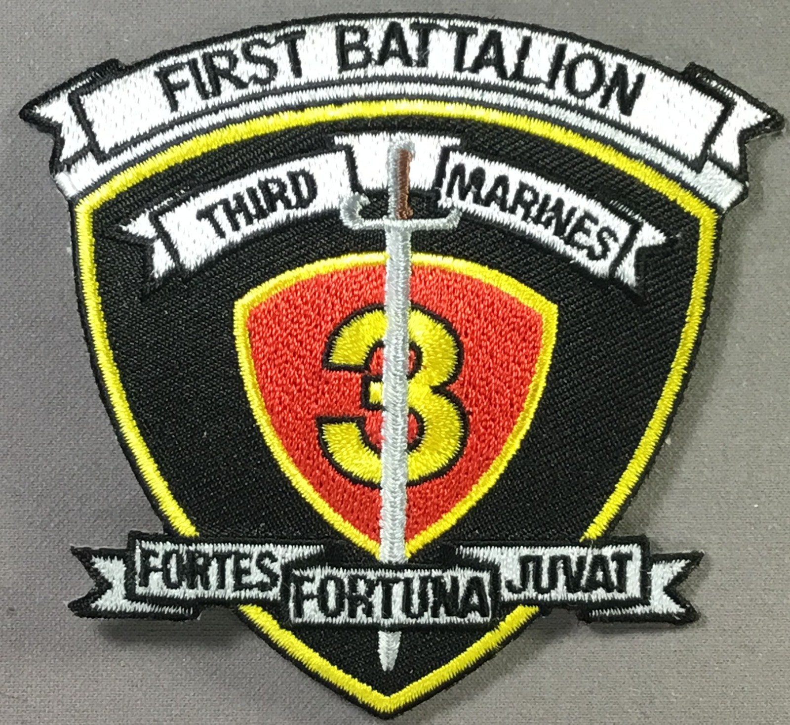 USMC 1st Battalion 3rd Marines licensed patch