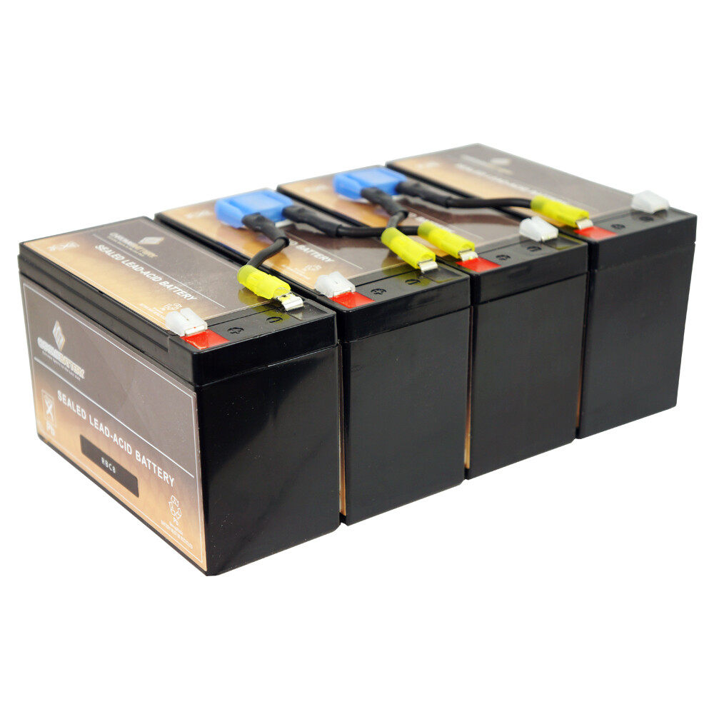 RBC8 for APC UPS Computer Power Backup System Complete Replacement Battery Kit
