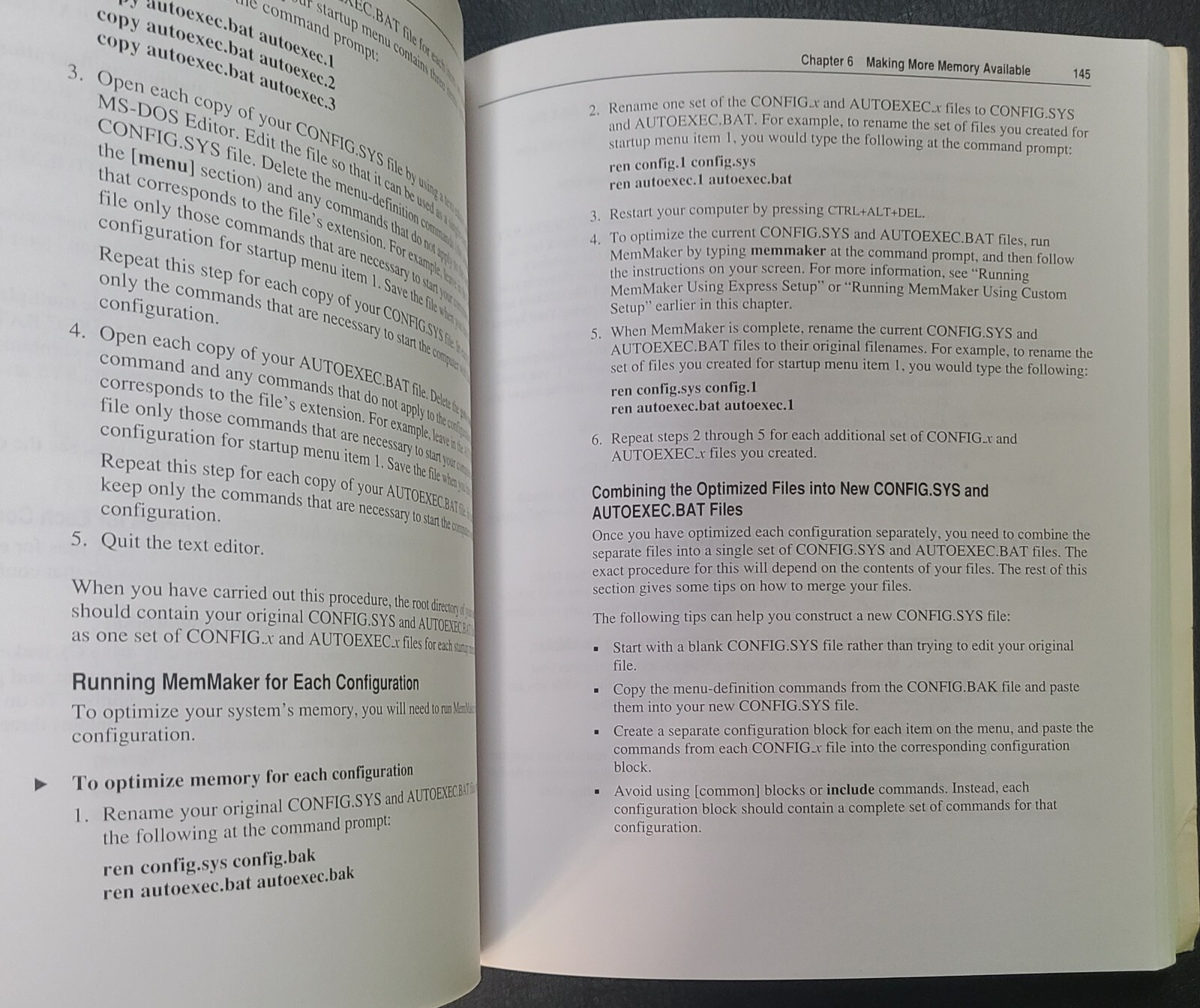 Vintage Microsoft MS-DOS 6.2 Operating System User Guide Manual Book 1993 PC