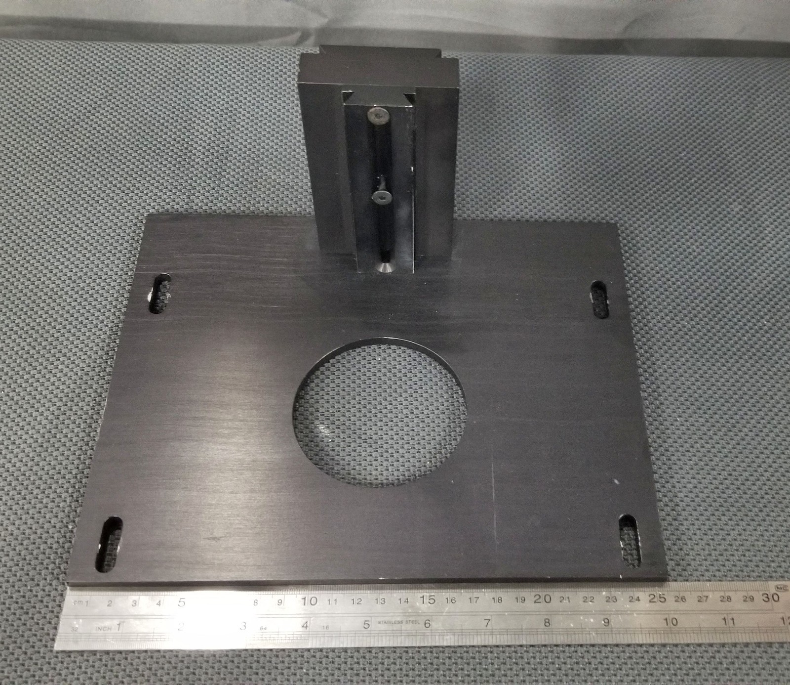 Nikon Interferometry Stage IF Tilting Rotating XY w/ Toolmaker Microscope Mount