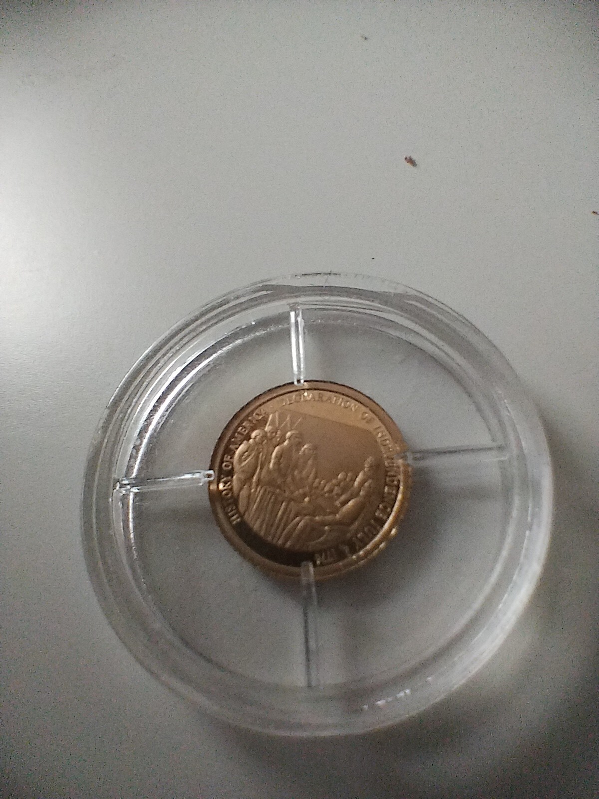 Declaration of Independence gold coin