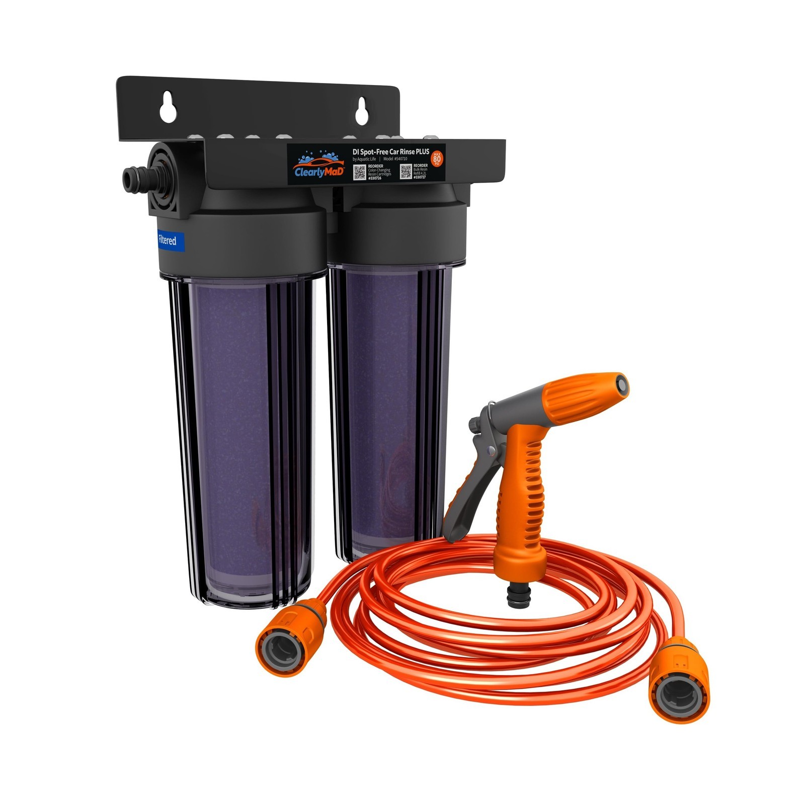 Deionized Spot-Free Car Wash Rinse Plus System Unit, Spotless Water Deionizer...