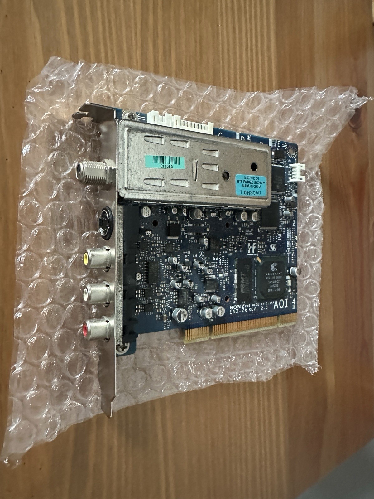 SONY ENX-26 Video Capture PC Card (PCVA-IMB5A)