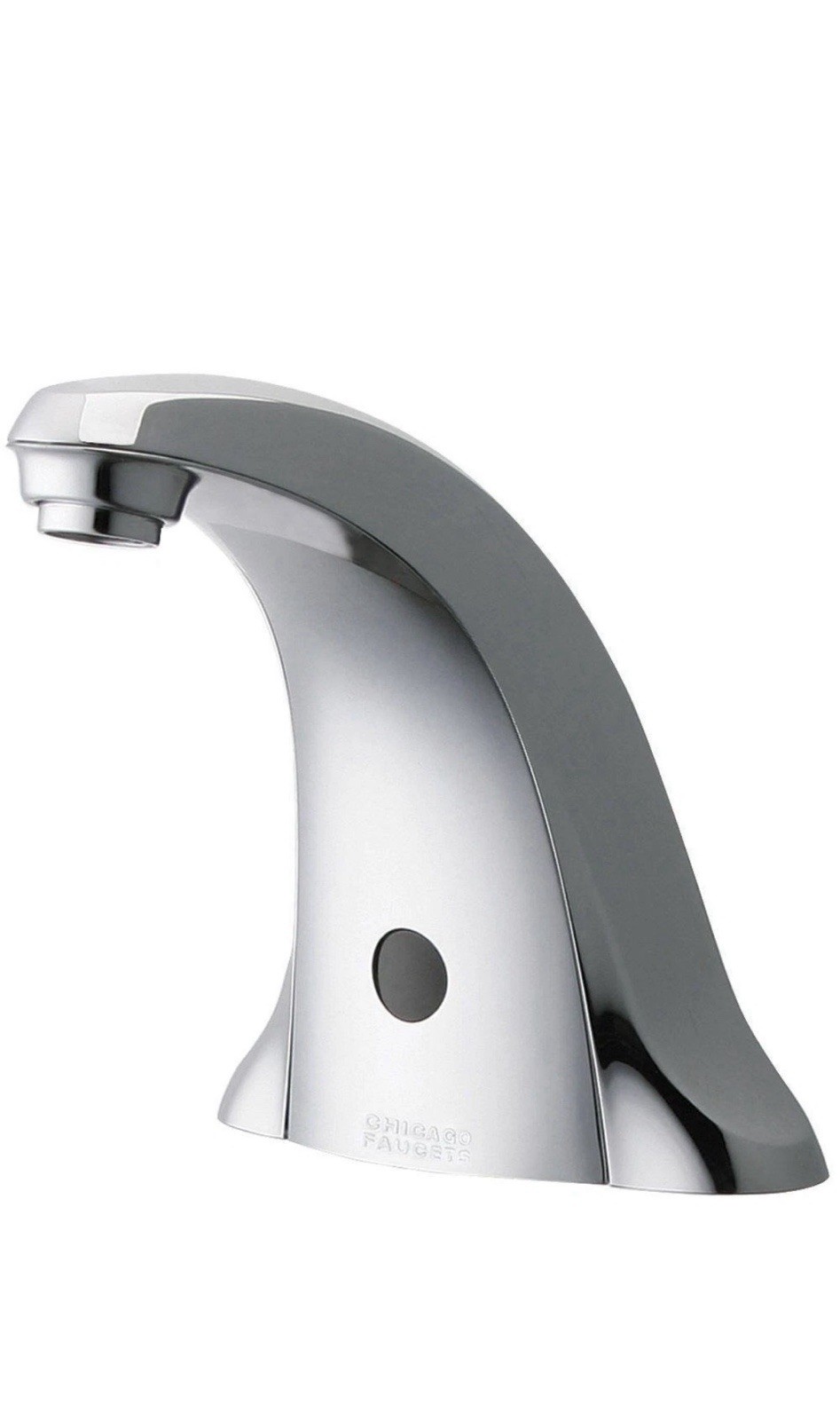 Chicago Faucets 116.606.AB.1 ETronic Deck-Mounted Touch-Free Programmable Faucet
