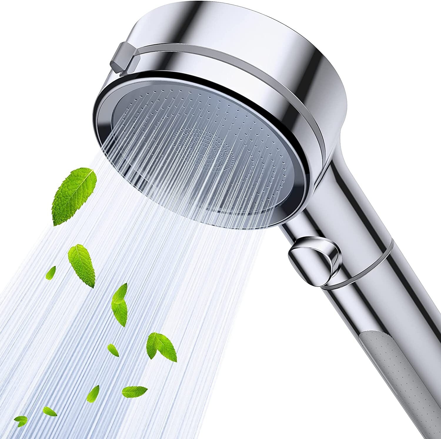 Bath & Bum Shower Head Handheld High Pressure Filtered On/Off Switch 3 Settings