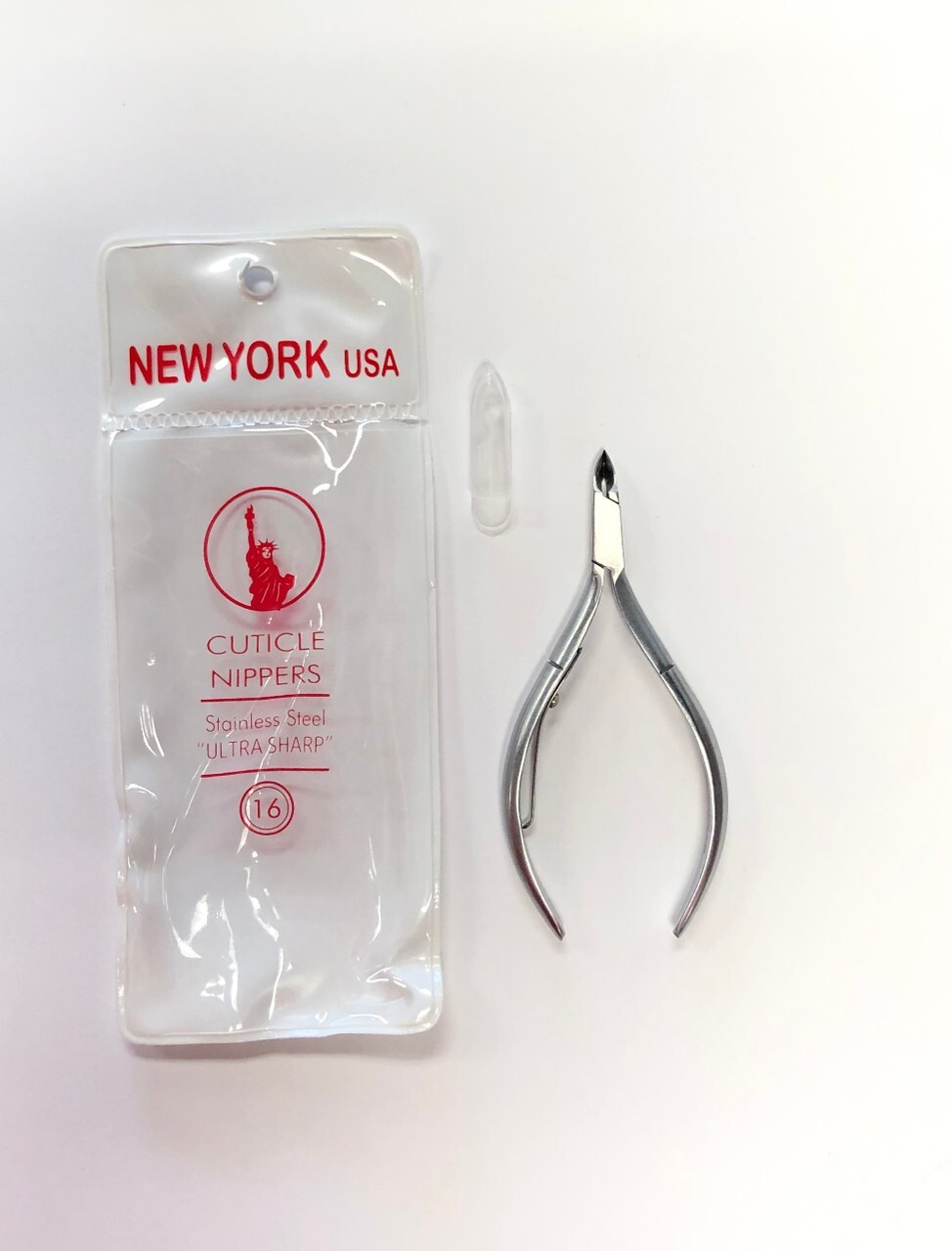 NEW YORK USA | Stainless Steel Cuticle Nipper | Square Head #16. BUY 10GET 1FREE