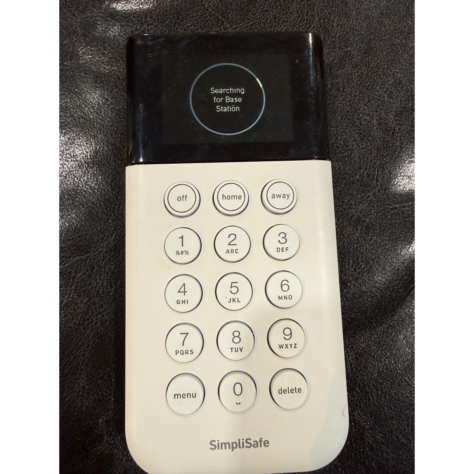 SimpliSafe Wireless Keypad Gen 3 White Black Home Security Alarm SSKP3