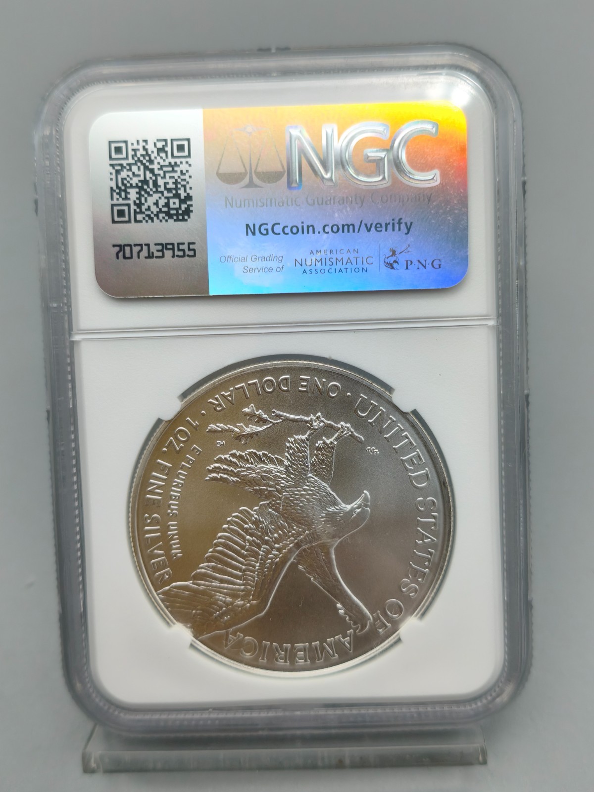 2025 American Silver Eagle NGC MS 70 Early Releases
