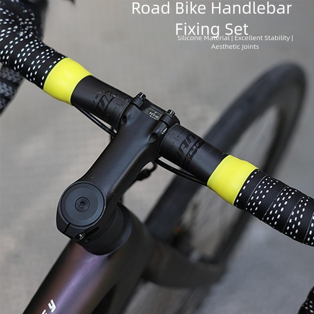 Road Bike Handlebar Tape Ring High Elastic Silicone Band Weather Resistant