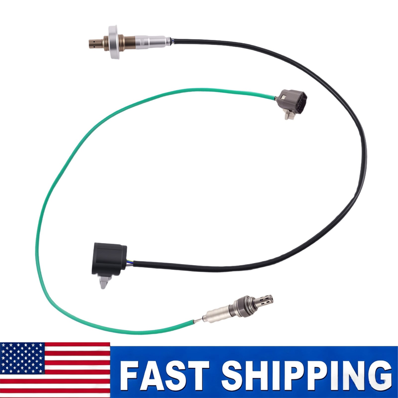 Set of 2 O2 Sensors Up+Down For Mazda 6 2.5L L4 2009-2013 234-5033 234-4279