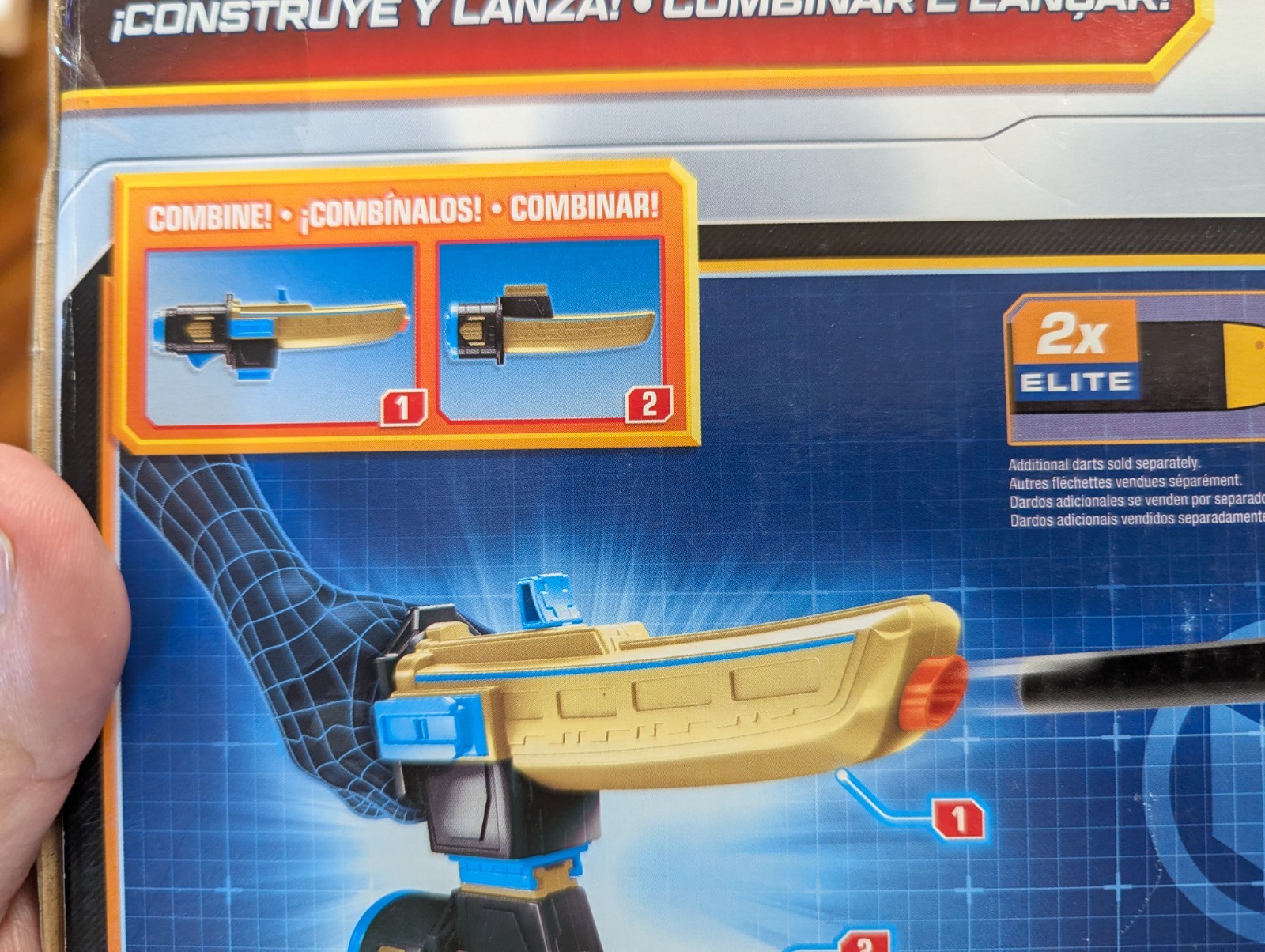 MARVEL AVENGERS RONIN NERF ASSEMBLER GEAR SEALED 2018
