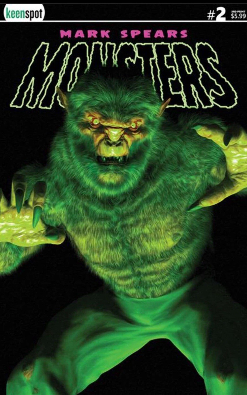 MARK SPEARS MONSTERS #2 3rd Printing Cvr A The Werewolf NM 2025