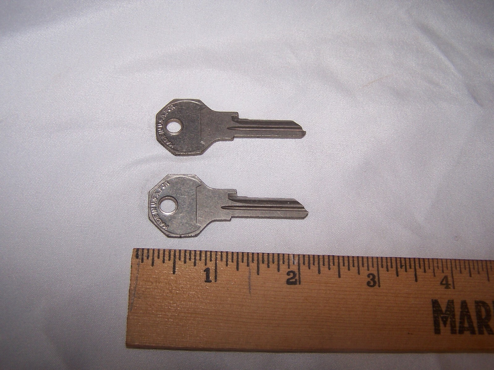 2 Vintage Uncut YALE B10L Key Blanks