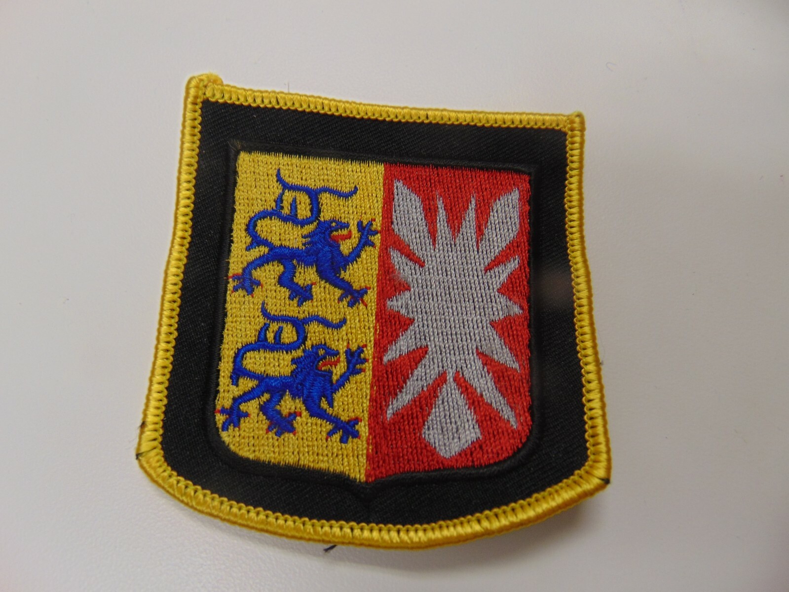 MILITARY PATCH SEW ON FOREIGN FREGADE SCHLESWIG-HOLSTEIN