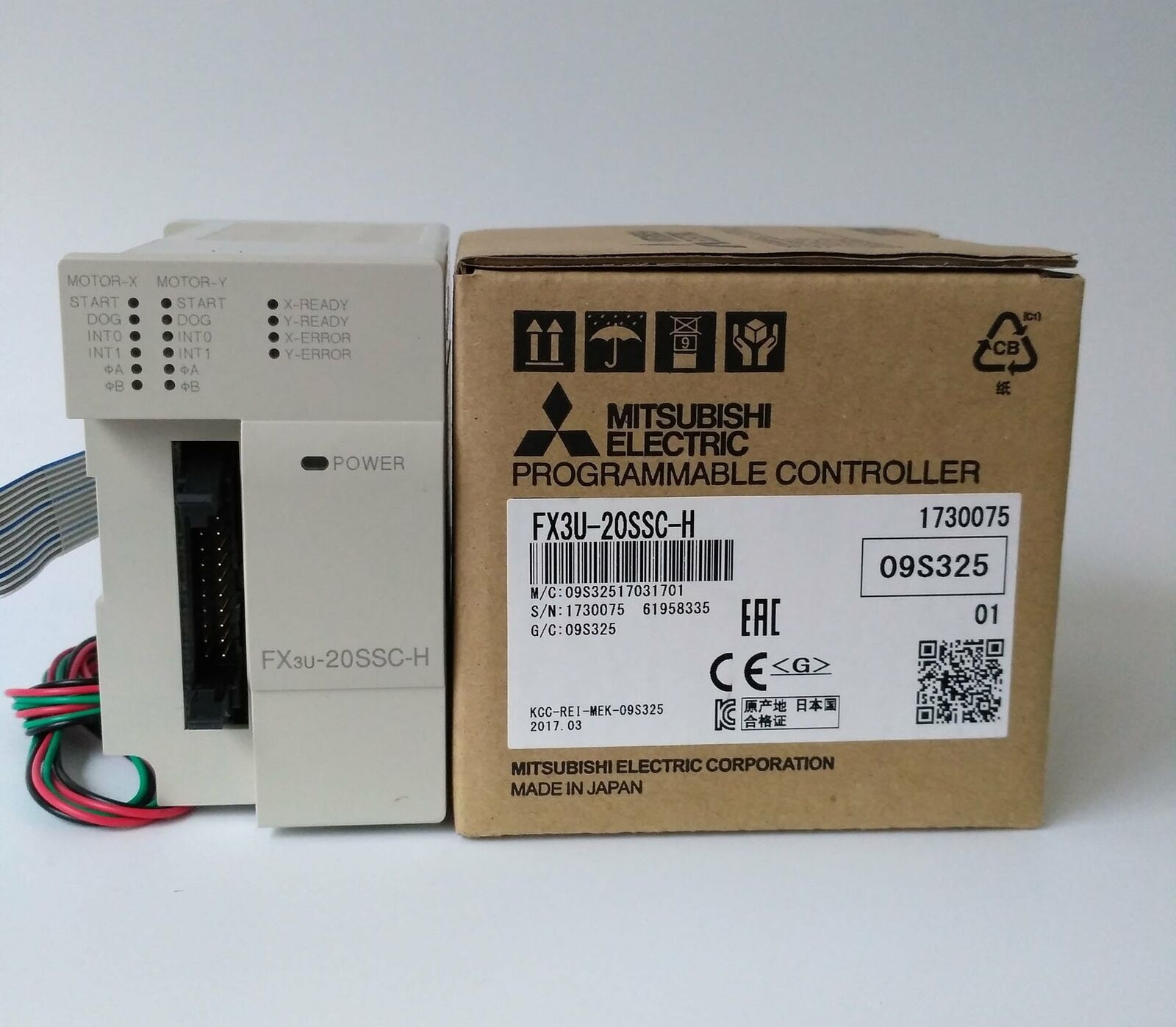 Mitsubishi FX3U-20SSC-H PLC New One Expedited Shipping FX3U20SSCH