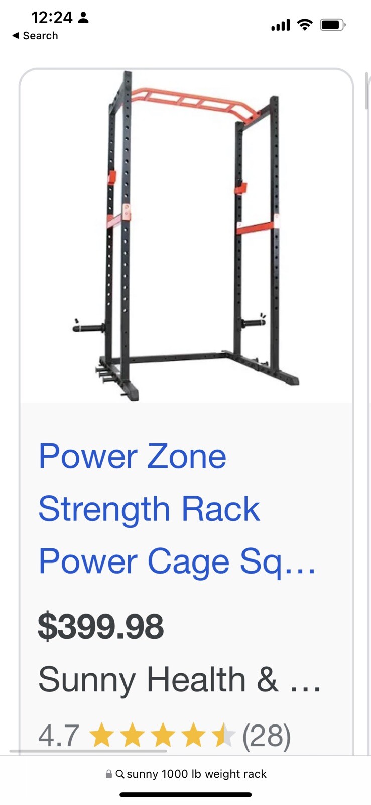 squat rack cage