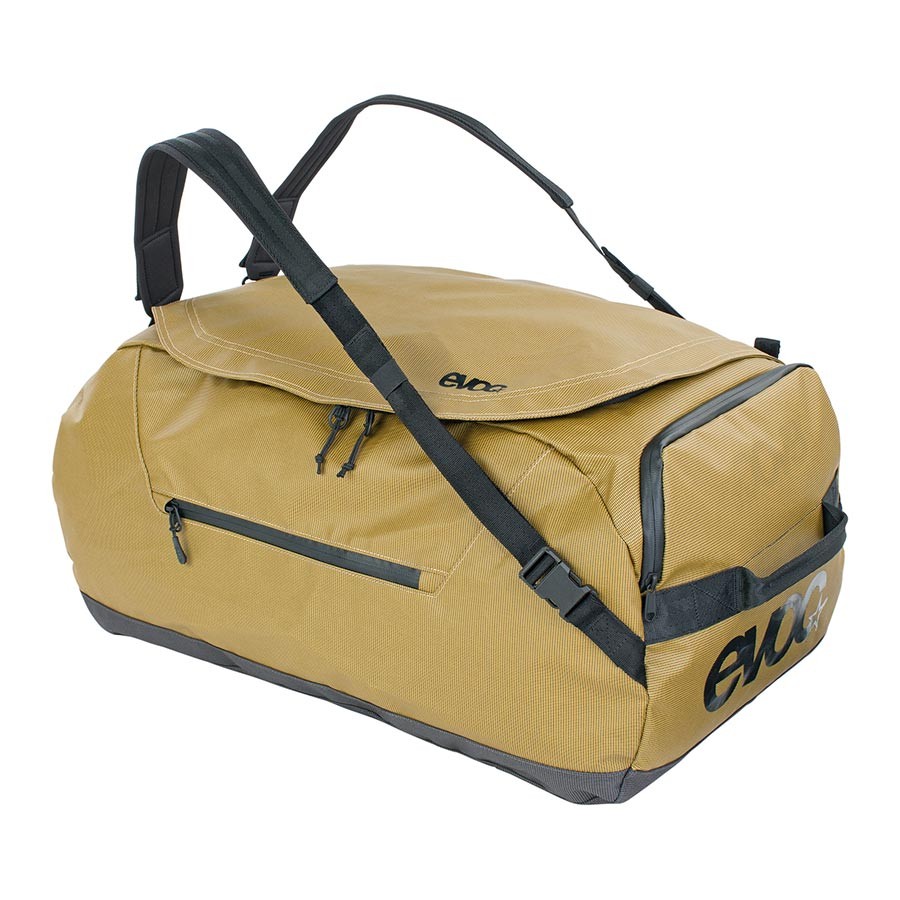 EVOC 60L Water-Resistant PVC-Free Tarpaulin Duffle Bag with Backpack Straps