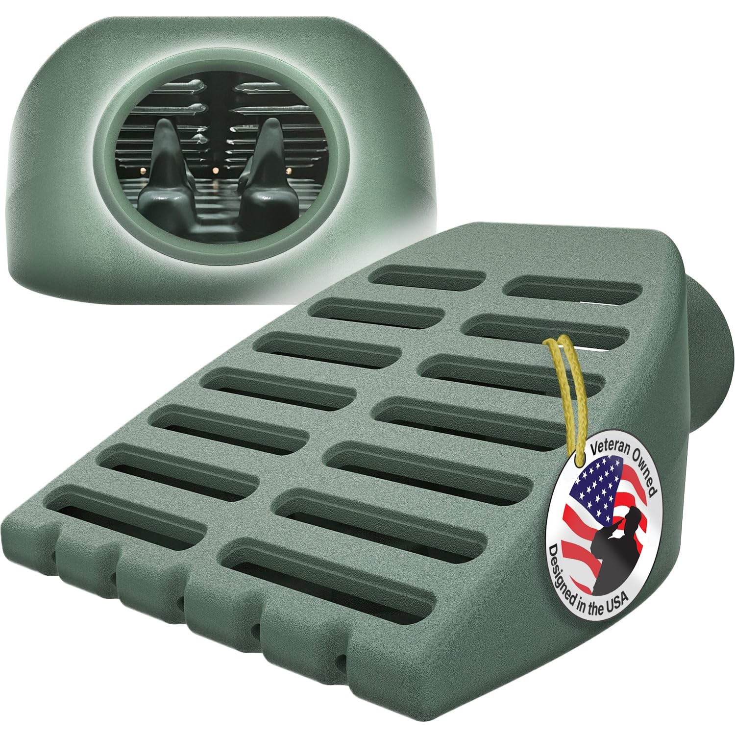 ELK Lawn Grate Yard Drain for Sump Pump and Downspout Extensions - Green