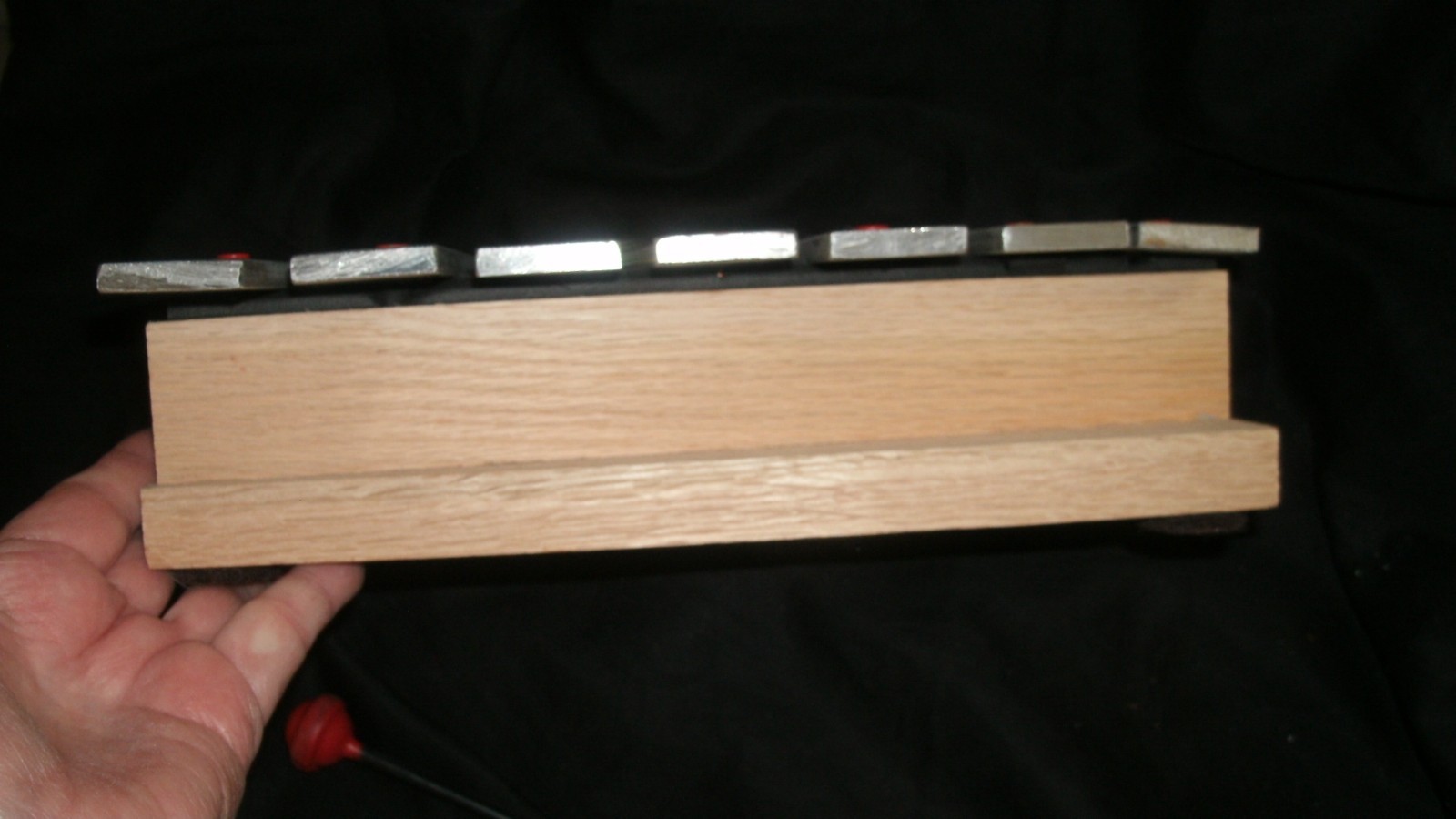 Xylophone with one Mallet