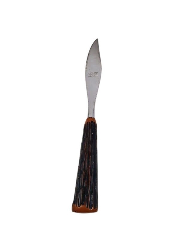 Vintage Fleetwood Designers Serrated Steak Knife MCM Stainless Steel