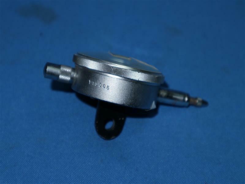 Peacock NO.107 0.01x10mm Dial Gauge w/ missing part