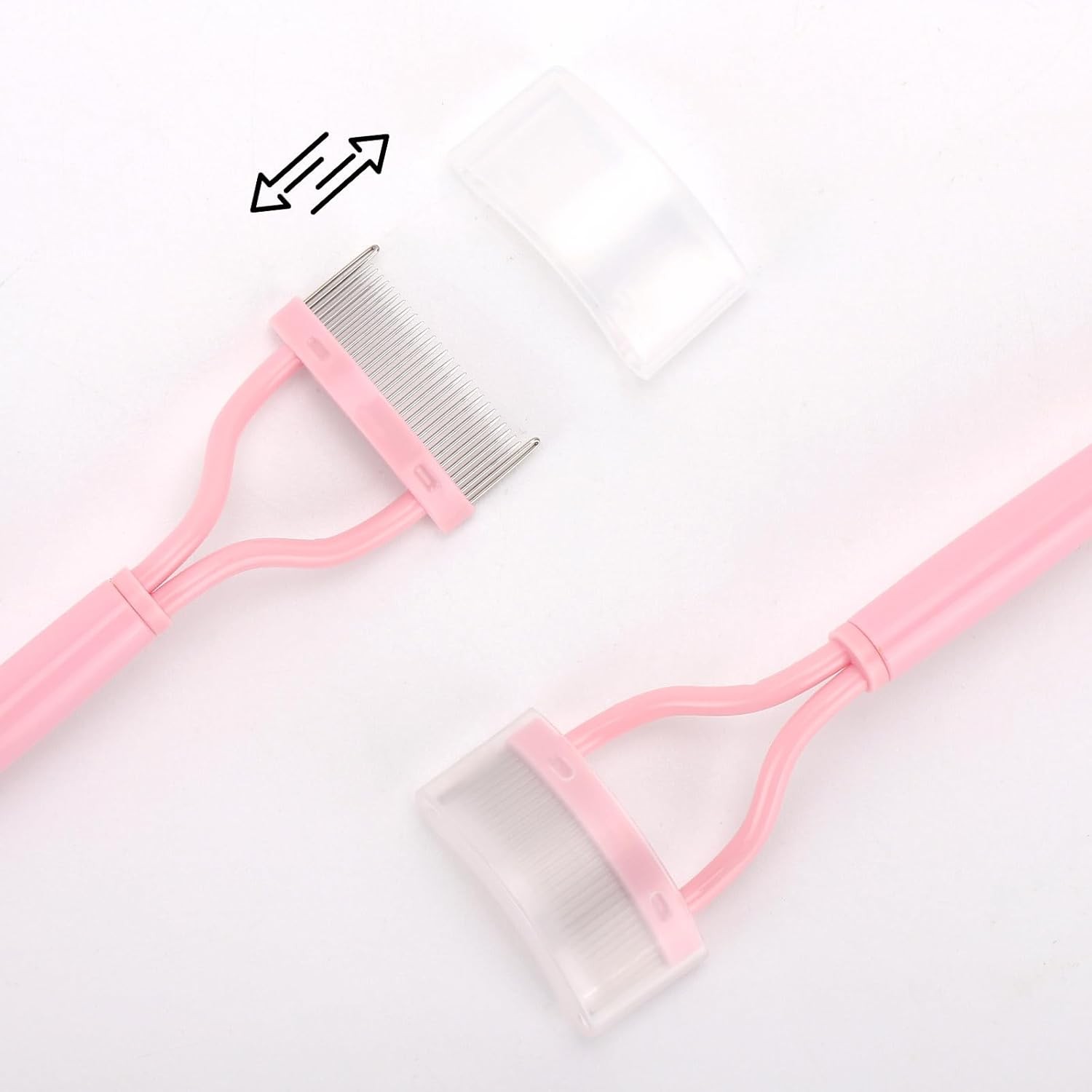 2 Pcs Eyelash Separator Tool Mascara Brushes Eyelash Comb Separator Definer Lash