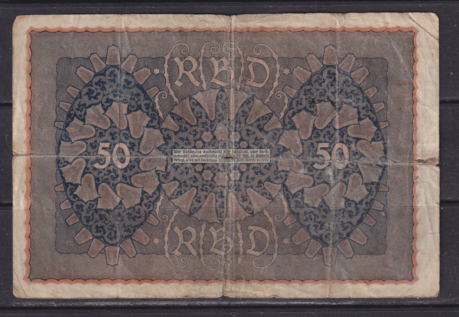 GERMANY - 1919 50 Marks Circulated Banknote (1)