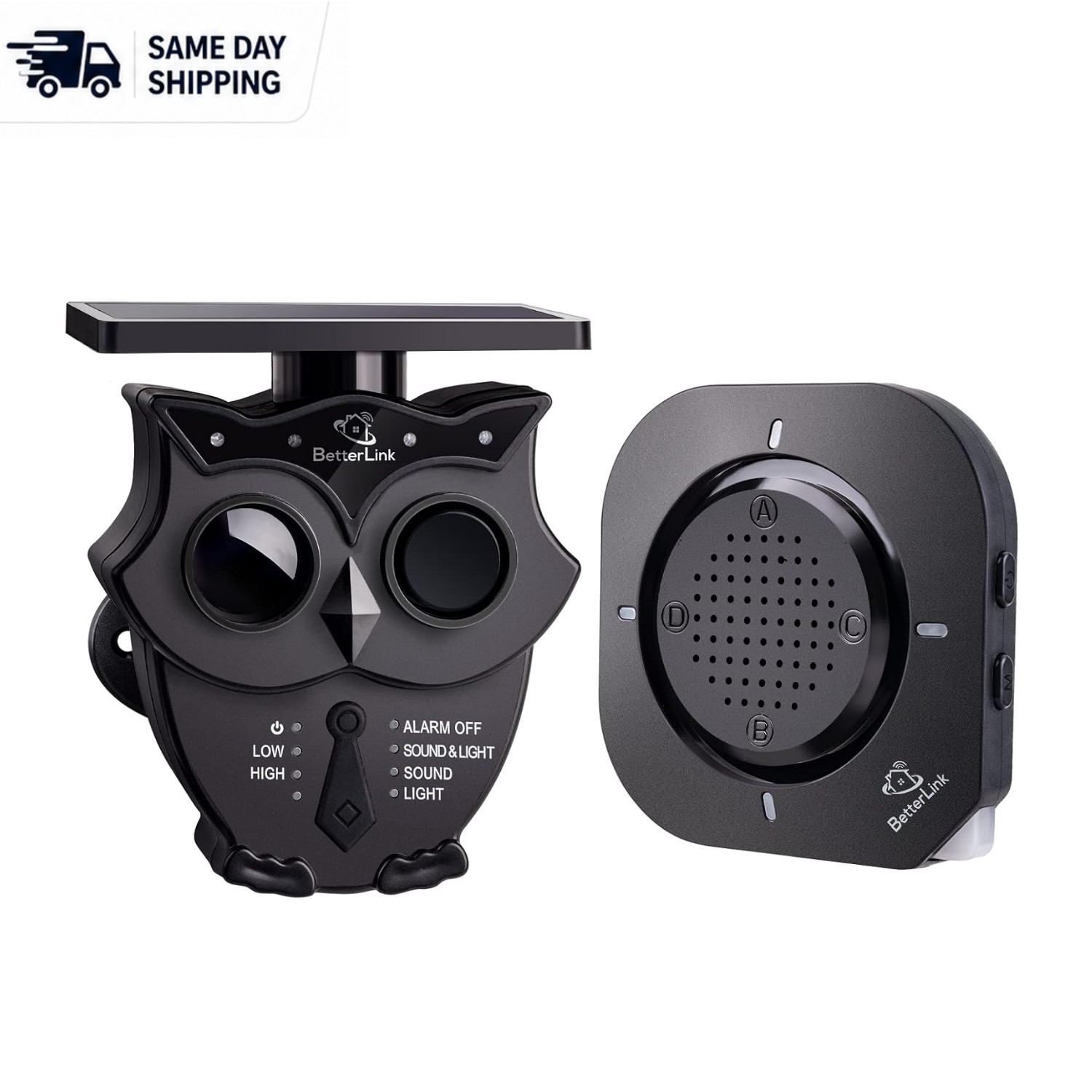 Effortless Install Solar Driveway Alarm - 0.5 Mile Wireless Motion Sensor System