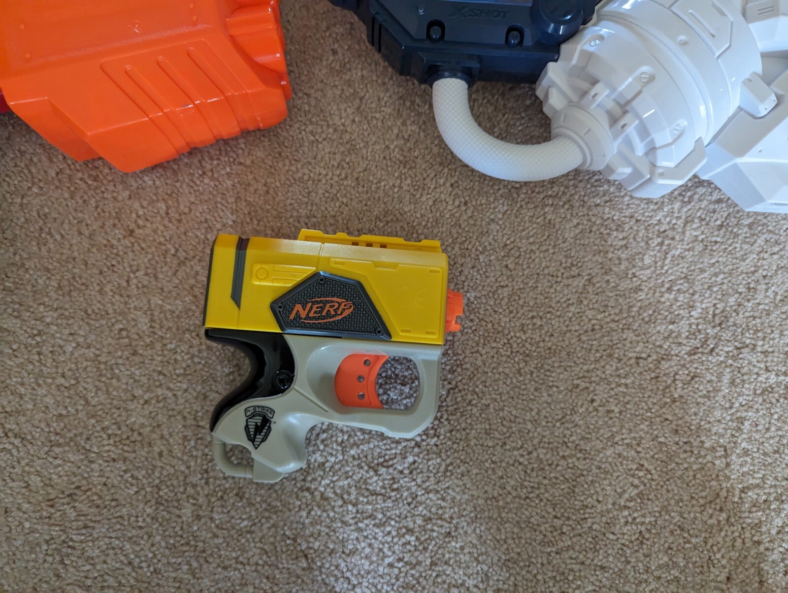 Nerf Gun Lot + Shooting Digital Target
