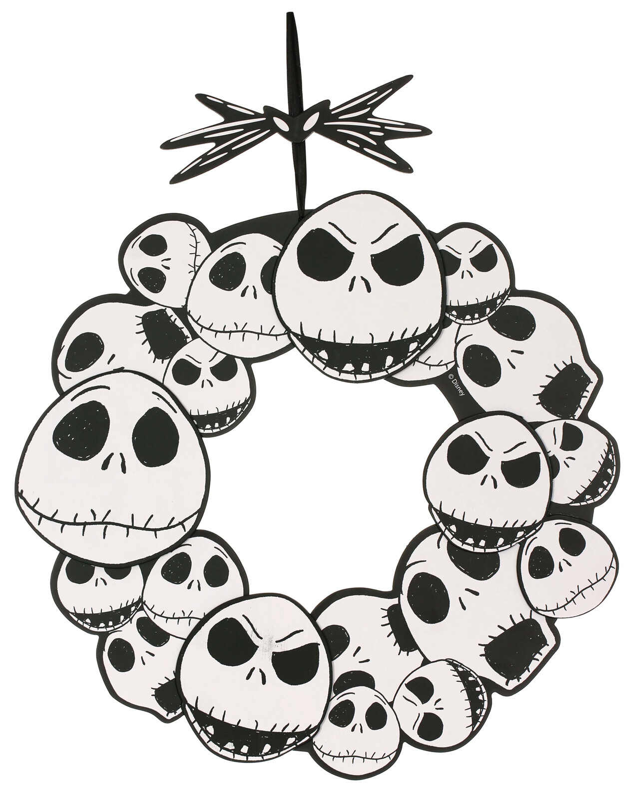 Seasons HK - The Nightmare Before Christmas Jack Skellington 17" Wreath