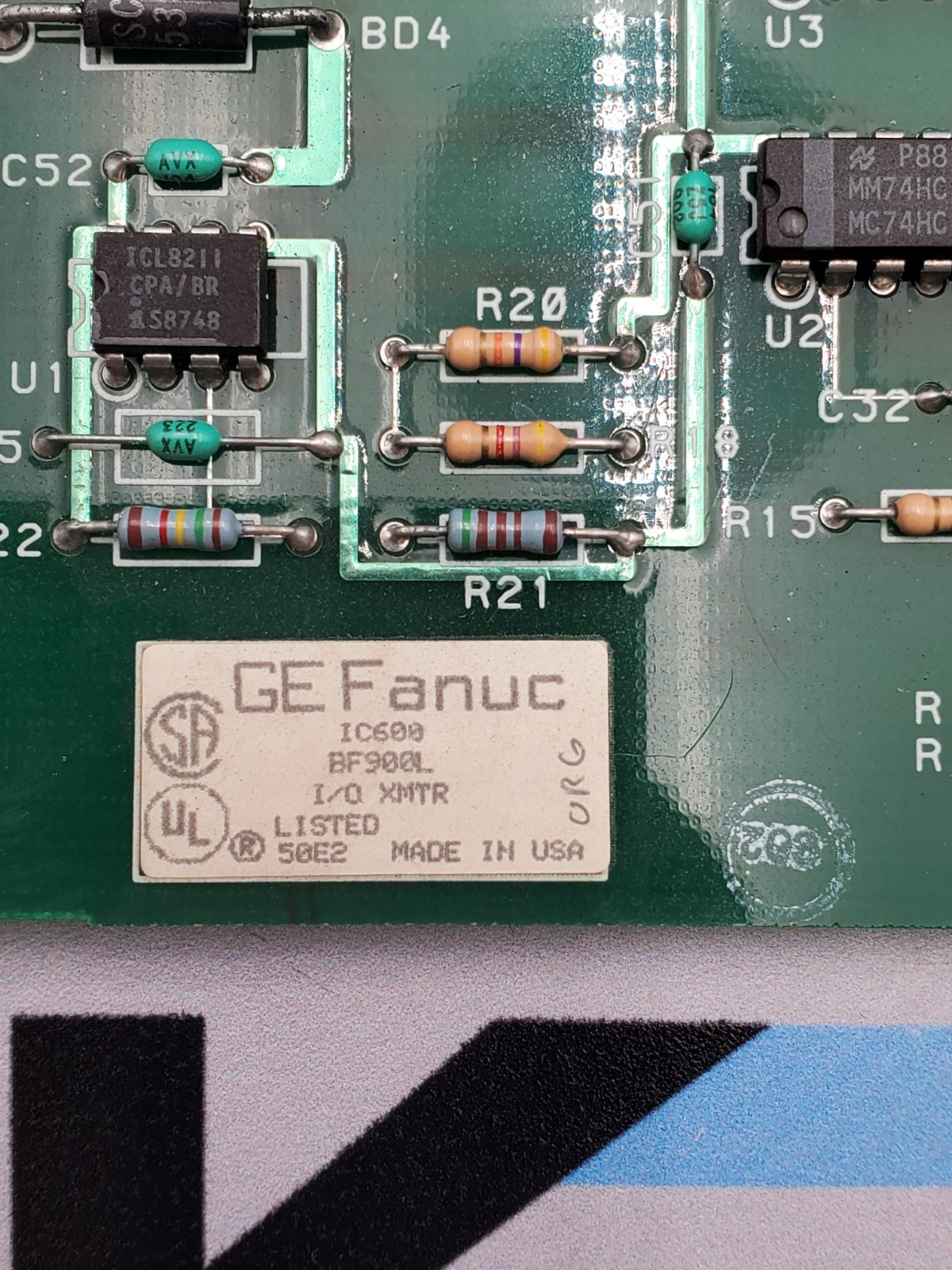 GE Fanuc IC600BF900L I/O XMTR Transmitter Module
