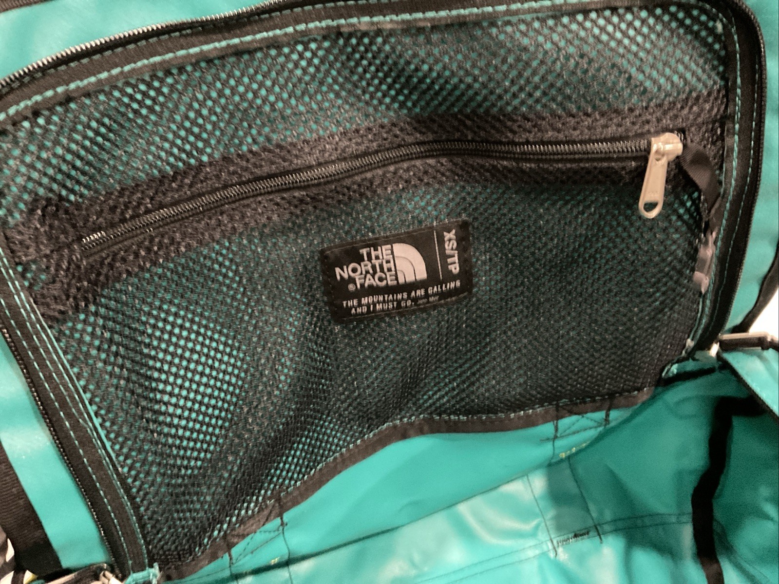 The North Face] Backpack BC Duffle S Black-green