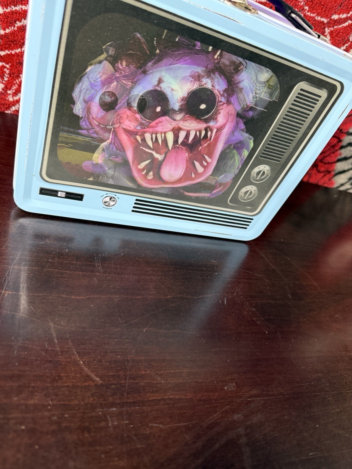 Poppy Playtime Huggy Wuggy Lenticular Lunch Box Only, Minor Dings F4