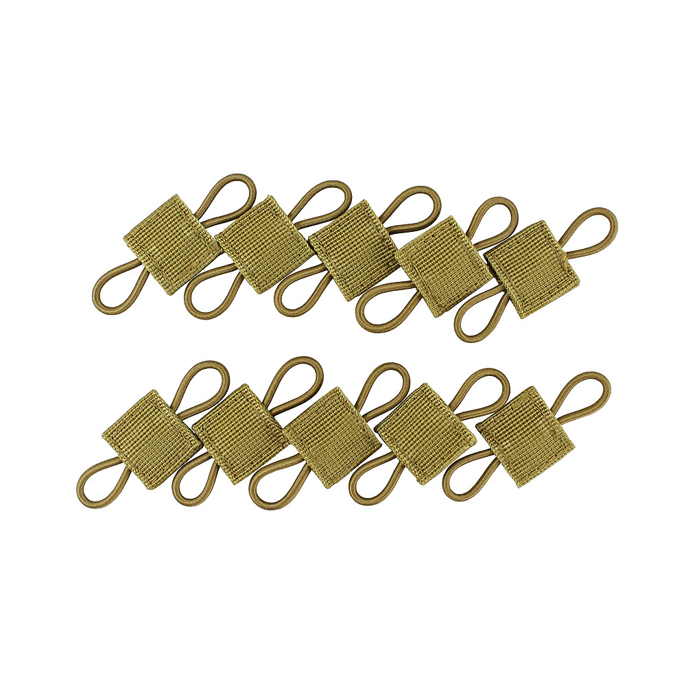 Tactical Tools Organizer Cable PTT Retainer MOLLE System Elastic Strings Straps