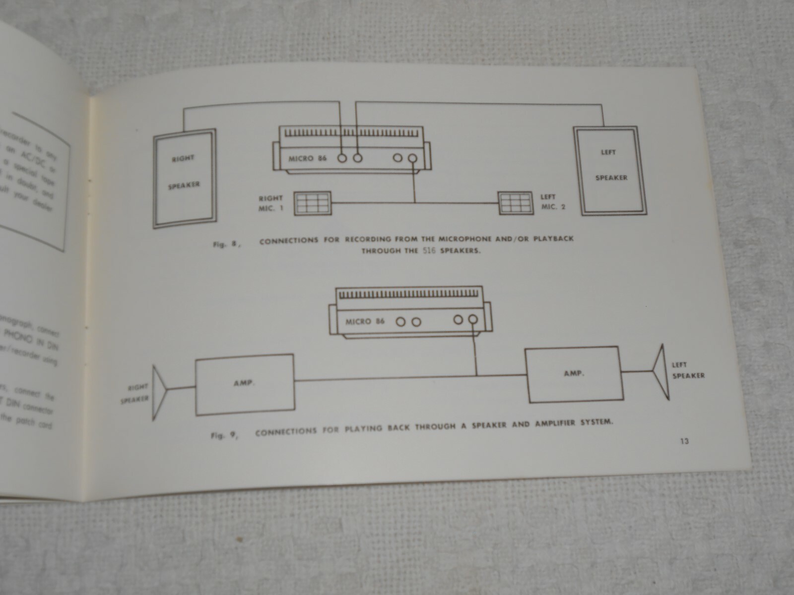 AMPEX OPERATION MANUAL FOR MICRO 86, ORIGINAL