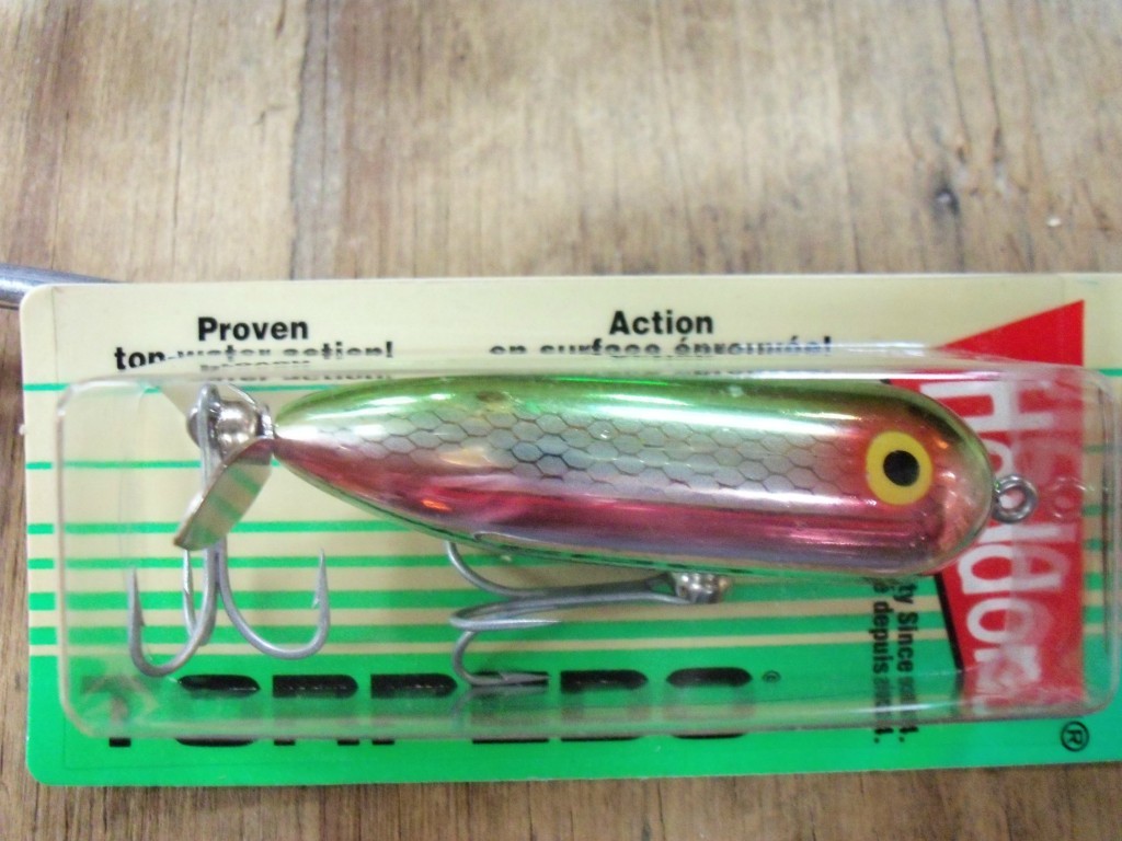 Heddon Baby Torpedo X0361VRG Japan Special run lure!  MINT!!