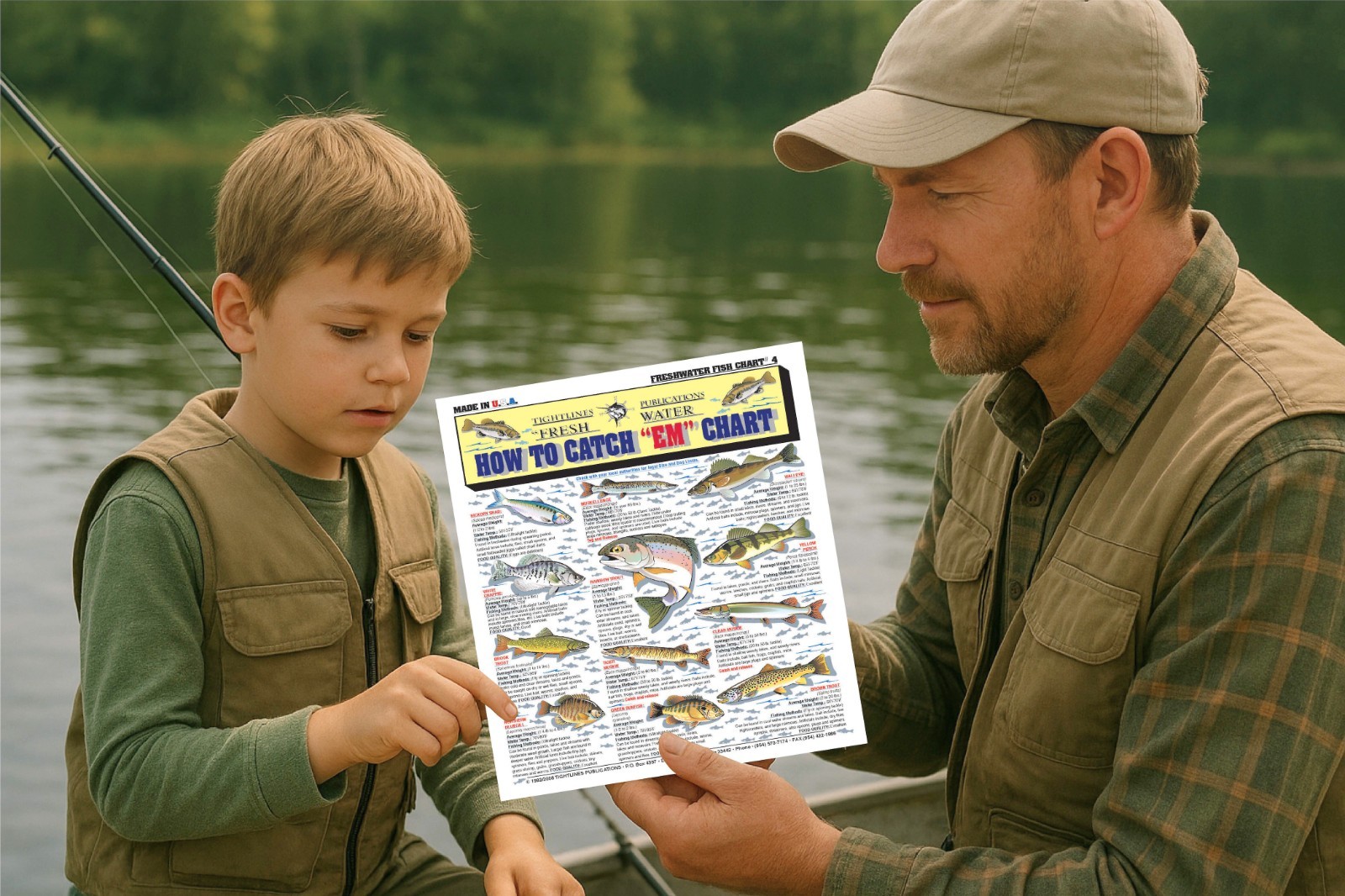 Freshwater Fish Identification #4 -- Waterproof Quick Reference Guide
