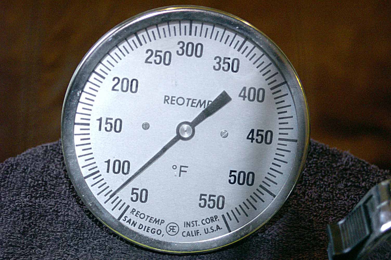 18" ReoTemp Thermometer 50 - 550  deg   BB1801F67-3H-SSPC